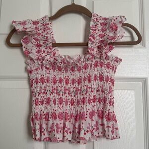 Hill House women’s Linen top size S